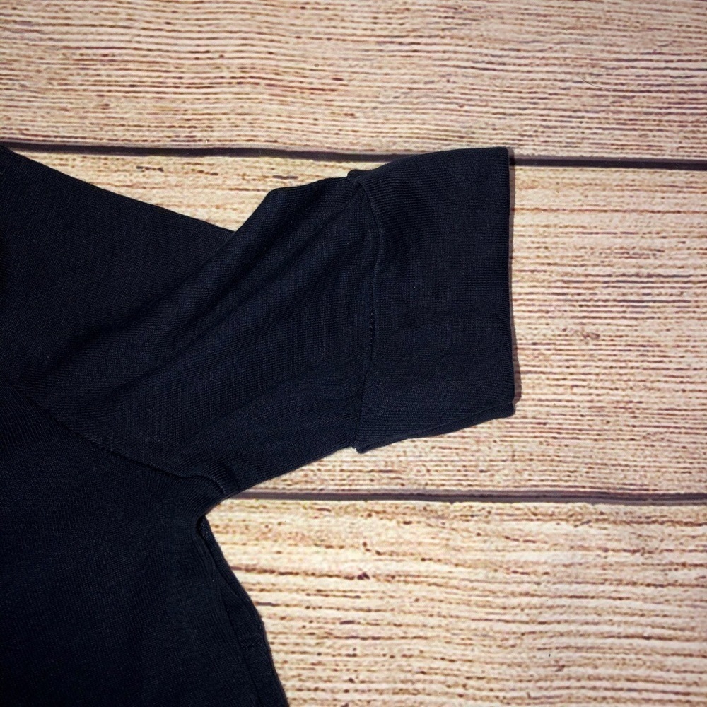 Ralph Lauren Navy Half Sleeve Top - Picture 6 of 9